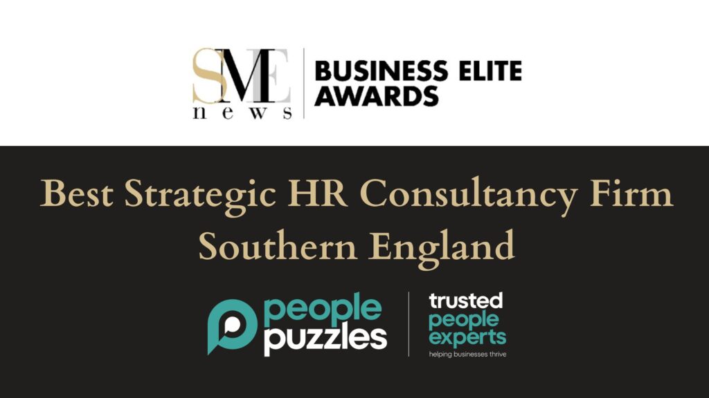 People Puzzles named Best Strategic HR Consultancy in Southern England at SME News Business Elite Awards