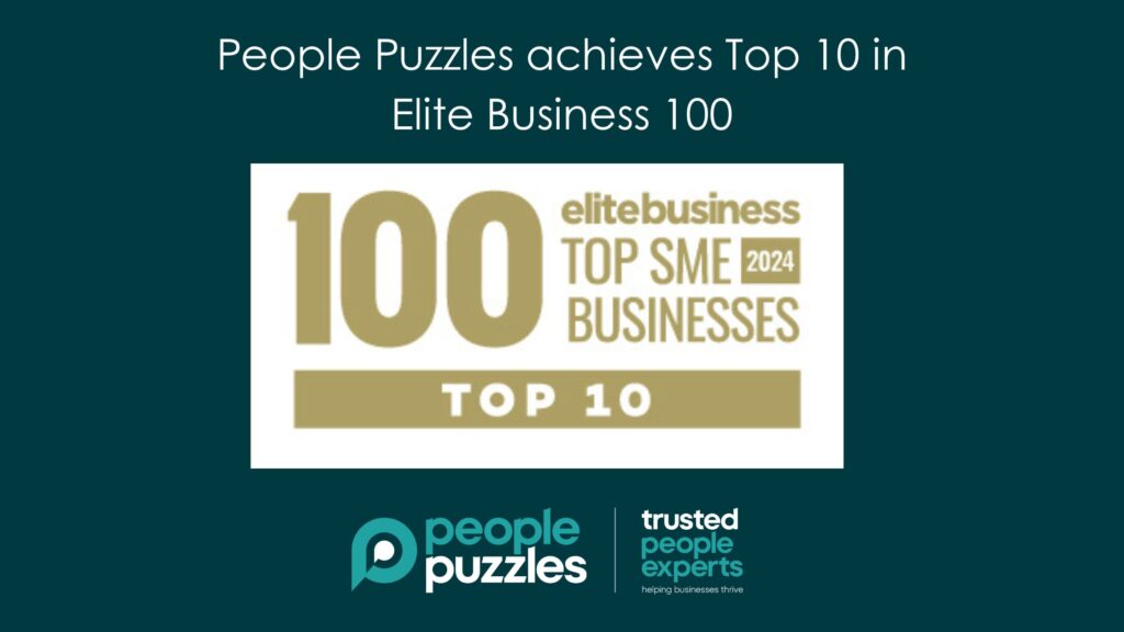 People Puzzles achieves Top 10 in Elite Business 100
