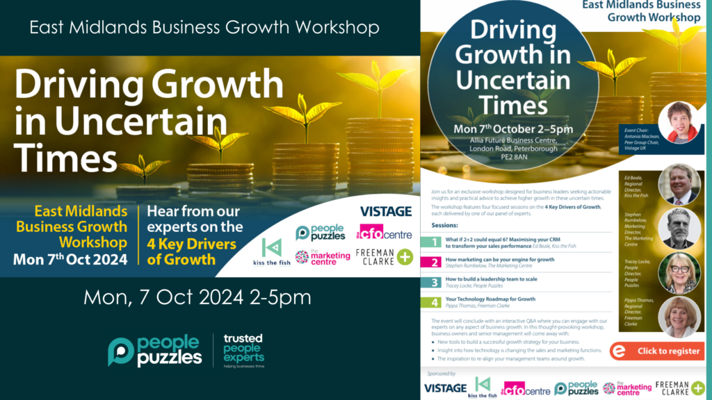 Driving growth banner