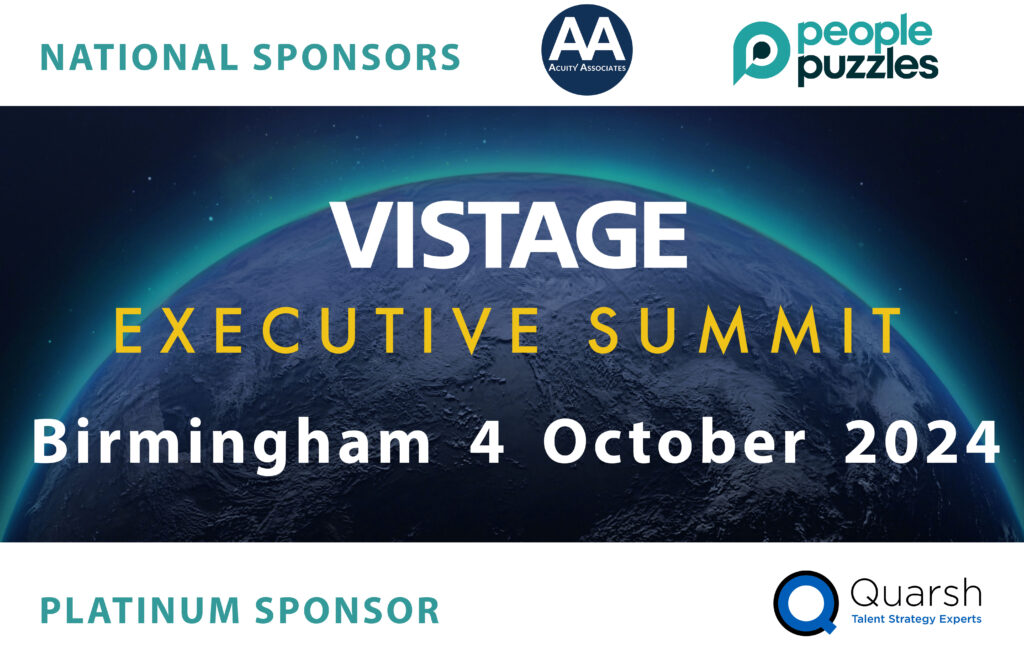 Vistage Executive Summit Birmingham 4th October