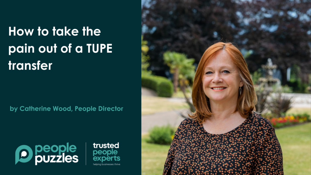 fractional People Director Catherine Wood TUPE blog banner