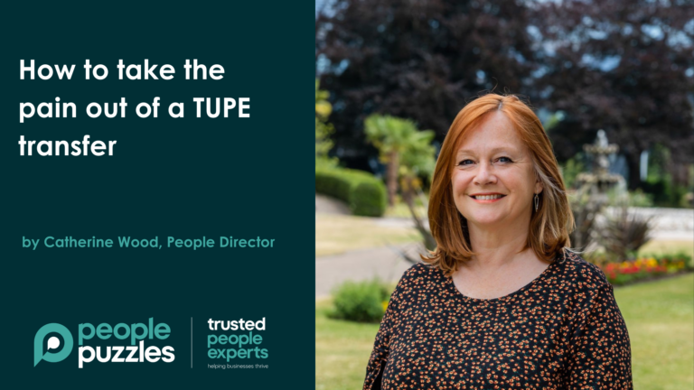 How to take the pain out of TUPE Banner