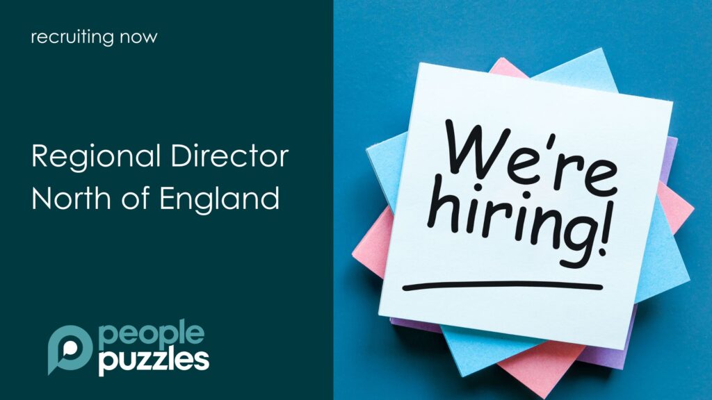 Blog banner with wording recruiting now for Regional Director for North of England