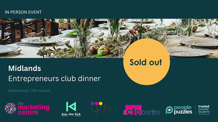 E-club dinner. Sold out