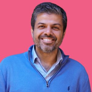Headshot photo of guest panellist Saurav Chopra 