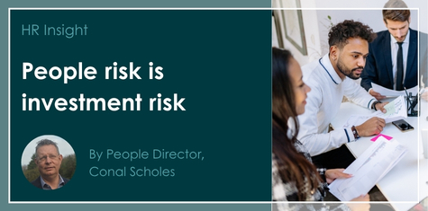 People risk is investment risk banner